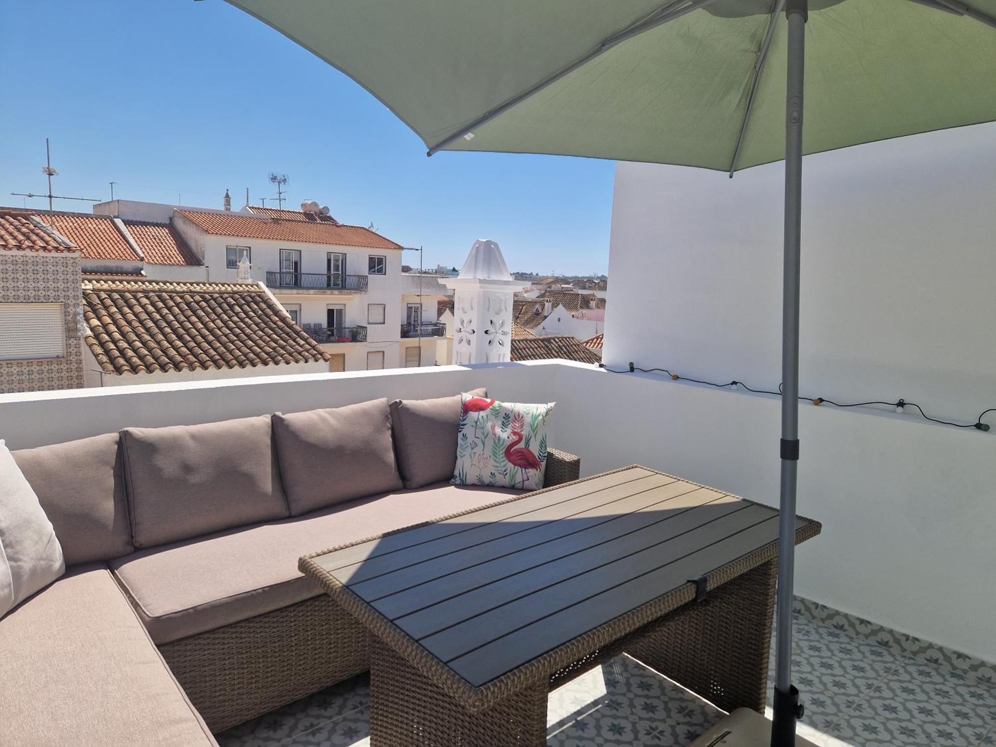 Vila House With Private Roof Terrace In Centre Tavira Exteriér fotografie
